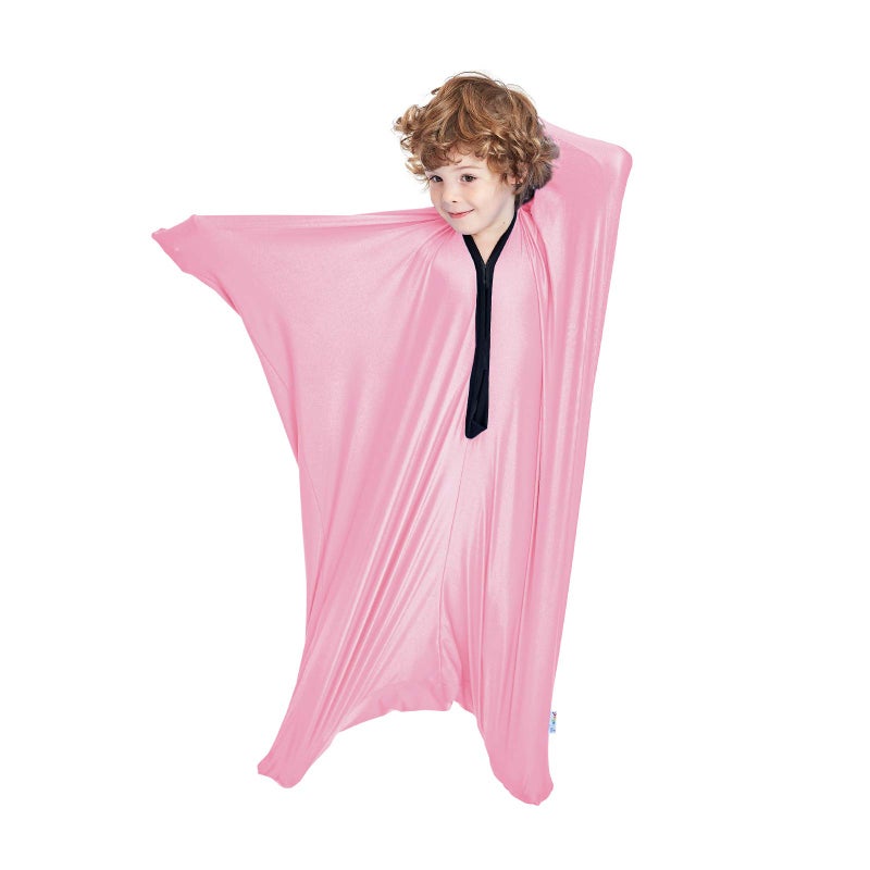 SANHO Dynamic Movement Sensory Sock Body SockSmall35 Years 40 H x 27 WGood for Height3041Updated VersionPink